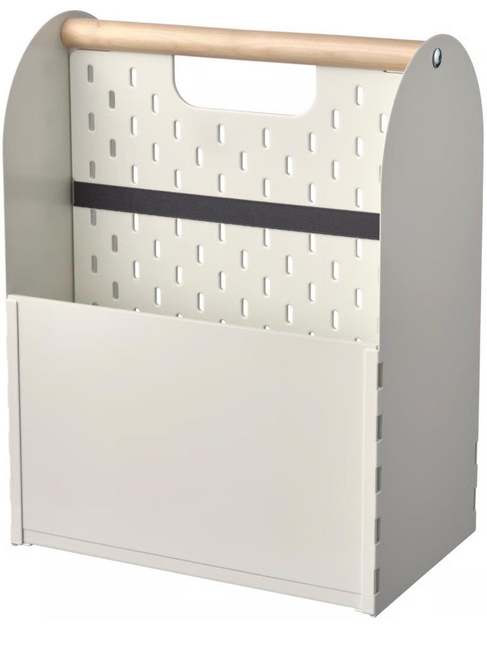 IKEA VATTENKAR Desk organizer, White, (13x8 ¼x17 ")